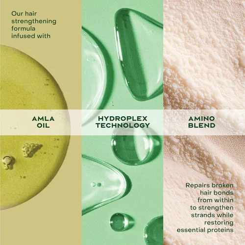 Miniatura 7 de Shea Moisture Acondicionador de reparación de bonos, el aceite Amla fortalece y repara los lazos del cabello con tecnología Hydroplex y aceite Amla