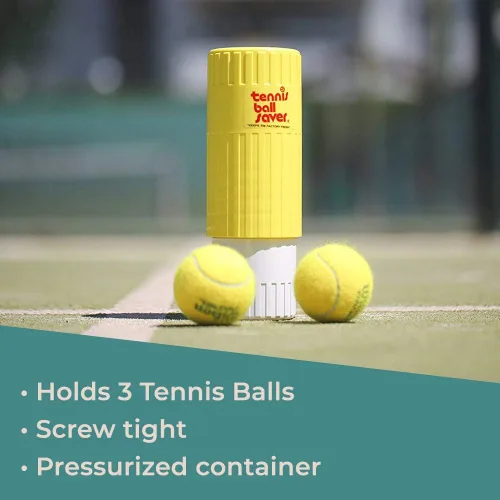 Miniatura 3 de Protector de pelotas de tenis - Almacenamiento de pelotas de tenis presurizadas que mantiene las pelotas con buen rebote como si estuvieran nuevas