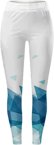Miniatura 3 de Lroplie Compression Leggings for Women Seamless Running Stretch Yoga Pants Comfortable Capri Yoga Pants for Workout
