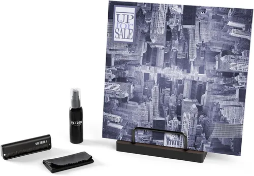 Miniatura 2 de Victrola 'The Kit' - Un kit de limpieza de discos de vinilo, funciona como soporte de discos, incluye cepillo antiestático, solución de limpieza