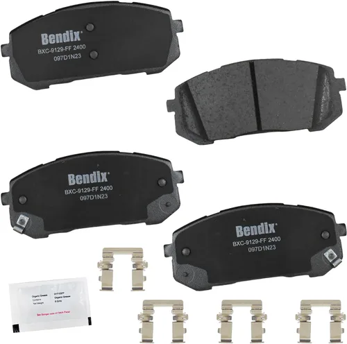 Miniatura 392 de Pastillas de freno delanteras cerámicas Bendix Priority1 CFC2302 para Hyundai Elantra 2021, Sonata 2022-2020, Kia K5 2023-2021