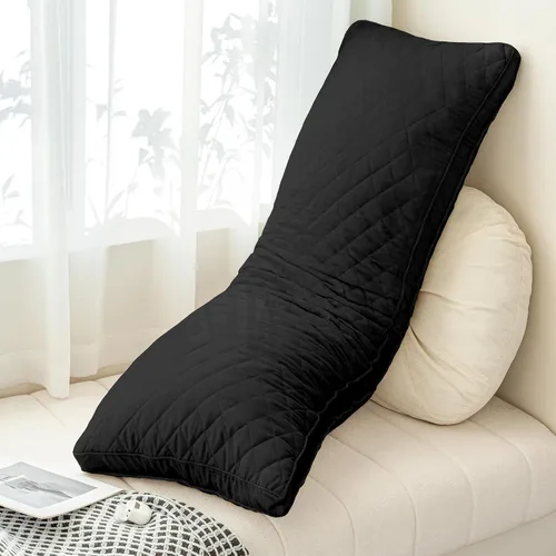 Miniatura 3 de Ubauba Almohada corporal de espuma viscoelástica, almohadas de cuerpo grande para adultos, almohadas largas firmes y esponjosas para dormir