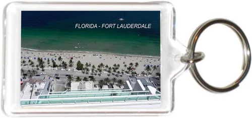 Miniatura 14 de Florida USA United States - Llaveros acrílicos - 5 Estilo: Miami South Beach #Fl107