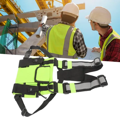 Miniatura 9 de Bolsa de arnés de radio en el pecho, radio universal de dos vías Walkie Talkie para buscar elementos esenciales, bolsa táctica Oxford para el pecho