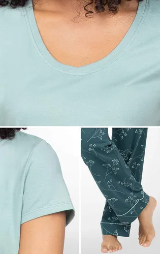 Miniatura 3 de PajamaGram Pijamas para Mujer - Pijama de Manga Corta para Mujer