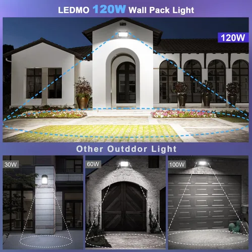 Miniatura 3 de Pack de luces LED de 120 W, 4 unidades, impermeables, 15600 lm, paquete de iluminación