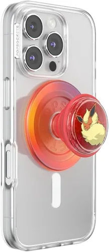 Miniatura 8 de PopSockets Agarre adhesivo para teléfono, soporte, soporte para teléfono, Pokemon - Esmalte Bulbasaur