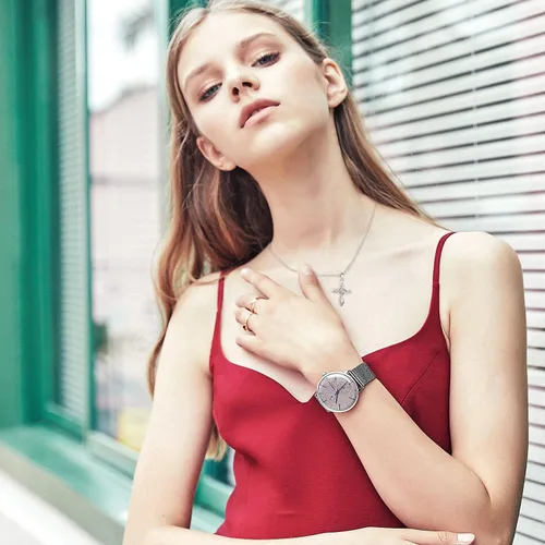 Miniatura 7 de Collar con colgante de nudo celta de plata de ley 925, joyería de moda para mujer, cadena Rolo de 18 pulgadas