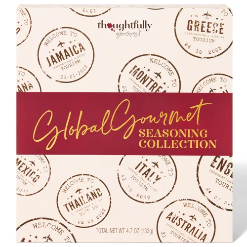 Miniatura 6 de Thoughtfully Gourmet, Global Spice Collection - Set de regalo de condimentos internacionales, sabores incluyen condimentos griegos, italianos