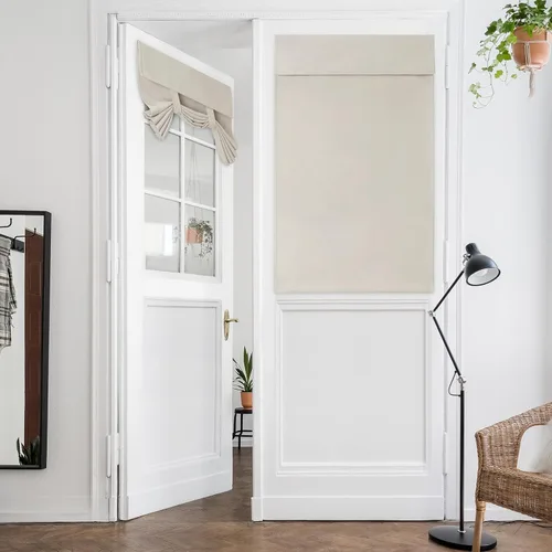 Miniatura 24 de HOMEIDEAS Cortinas Opacas para Aula para Puerta Principal, Cubierta de Ventana de Puerta de Aula, Persianas de Privacidad con Aislamiento Térmico