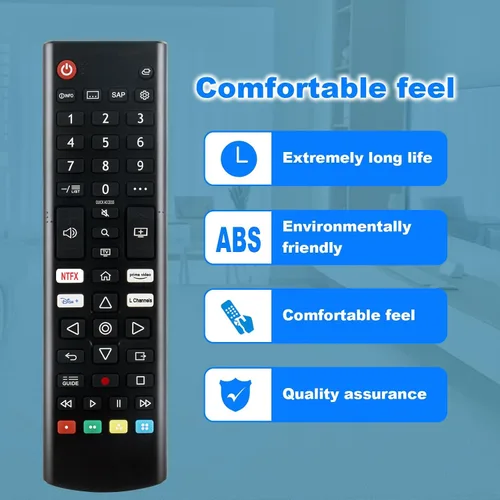 Miniatura 7 de Remoto reemplazado para LG 4K Smart UHD TV 43UP7000PUA 50UP7000PUA 55UP7000PUA 65UP7000PUA 43UP7560AUD 50UP7100ZUF 50UP7560AUD 55UP7100ZUF