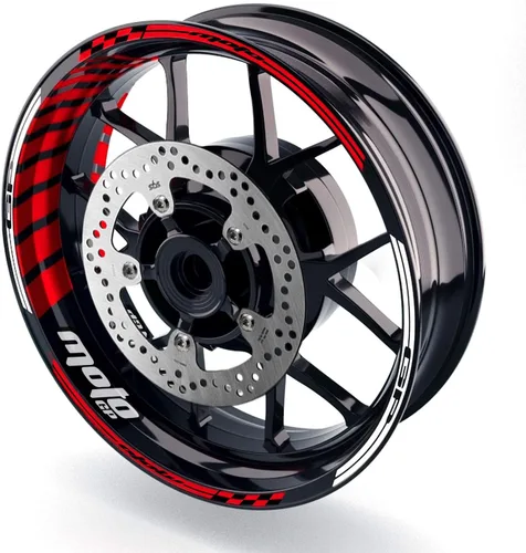 Miniatura 9 de MC MOTOPARTS Calcomanías de llantas de 17 pulgadas compatibles con ZX10R ZX10RR ZX-6R ZX-6RR 636 Z900 Z1000 Z650 Ninja 400 Ninja 500 R Z500 2024