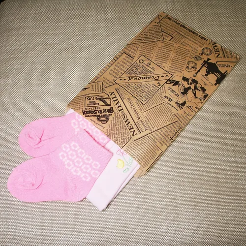 Miniatura 5 de CuteBox Bolsas de regalo de papel kraft de papel plano de papel de estraza (6 x 9 pulgadas), 100 unidades para mercancía, venta al por menor