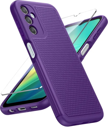 Miniatura 180 de FNTCASE Funda para teléfono Galaxy A14-5G: protección contra caídas de grado militar Samsung A14 5G, probada contra caídas de 14 pies, protector