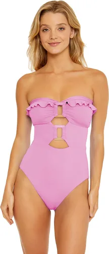 Miniatura 3 de Soluna Swim Traje de baño de una pieza con hebilla y hebilla para mujer