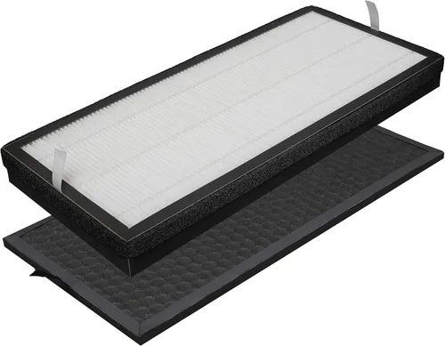Miniatura 9 de Filtro de repuesto XD6065 de carbón activado y XD6075 True HEPA, compatible con purificadores de aire puro intenso Rowenta PU4020, 1 eliminador