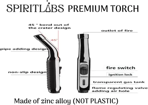 Miniatura 8 de Kit de ahumador de cóctel con antorcha premium Kit de ahumador de whisky todo en uno con chips de madera de 6 sabores, bourbon, kit de ahumador