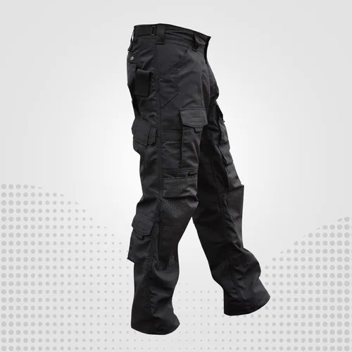 Miniatura 2 de PIONS Pantalones tácticos impermeables para hombre, pantalones de senderismo multifuncionales, rodillera duradera con múltiples bolsillos