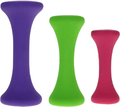 Juego de pesas de mano para fitness, 6 piezas, 2 libras, 3 libras, 5 libras, equipo de culturismo para mujeres, ejercicio, pesas de gimnasio