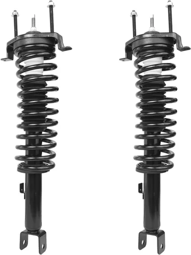 Miniatura 37 de Detroit Axle - Puntales 4WD para Ford Expedition Lincoln Navigator 1997-2002, 4 puntales completos con muelle helicoidal delantero trasero 1998 1999