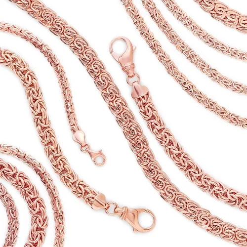 Miniatura 3 de Ross-Simons Sterling Silver Flat Byzantine Bracelet