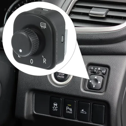 Miniatura 3 de X AUTOHAUX Interruptor retrovisor eléctrico Control remoto 1K0959565FREH para Volkswagen CC 2009-2017 Jetta 2005-2010 Tiguan 2009-2016 Passat CC
