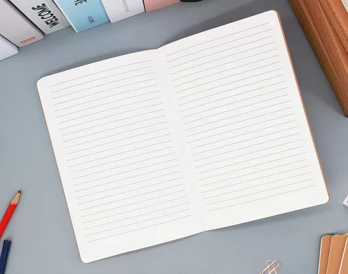 Miniatura 2 de 24 paquetes de cuadernos A5 Kraft para escritura de 8.3x5.5 pulgadas, cuadernos temáticos universitarios rayados de 60 páginas con papel rayado