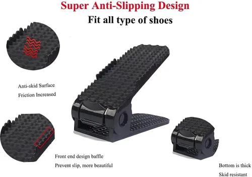 Miniatura 3 de Organizador de ranuras para zapatos, 20 unidades, ajustable, apilador, ahorro de espacio, soporte para zapatos de doble plataforma para organización