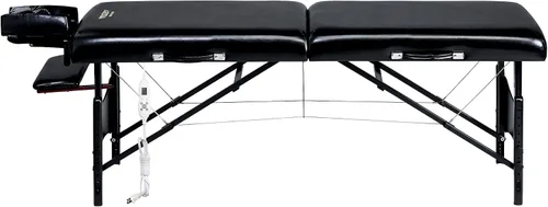 Miniatura 3 de Mesa de masaje portátil Galaxy Therma Top Master de 30" Pacakge Beauty Bed Built Black