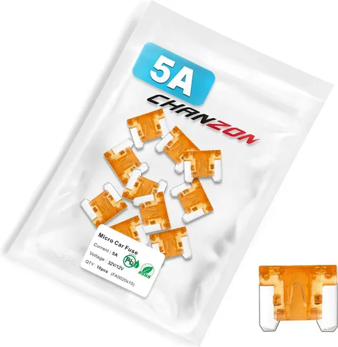 Miniatura 18 de Chanzon 10 Uds. 10 unids 10A bajo perfil Mini Micro Blade Fusible 10 Amp 32V Fusibles de soplado rápido para automóvil, camión, vehículo SUV