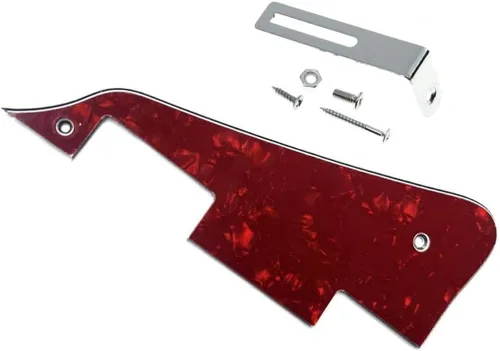 Miniatura 49 de Dopro Golpeador de guitarra LP de 1 capa con soporte cromado para Epiphone Les Paul