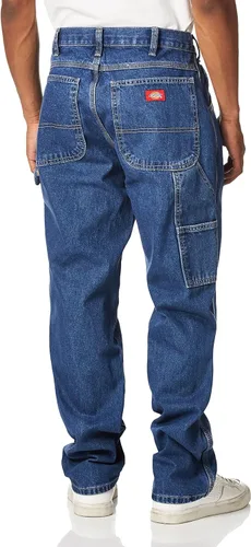 Miniatura 4 de Dickies Jeans de carpintero de corte recto relajado para hombre