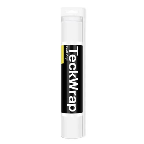 Miniatura 16 de TECKWRAP 001 Vinilo adhesivo permanente mate para proyectos de calcomanías de manualidades, 12 pulgadas x 10 pies, tinta negra mate Tinta mate negra