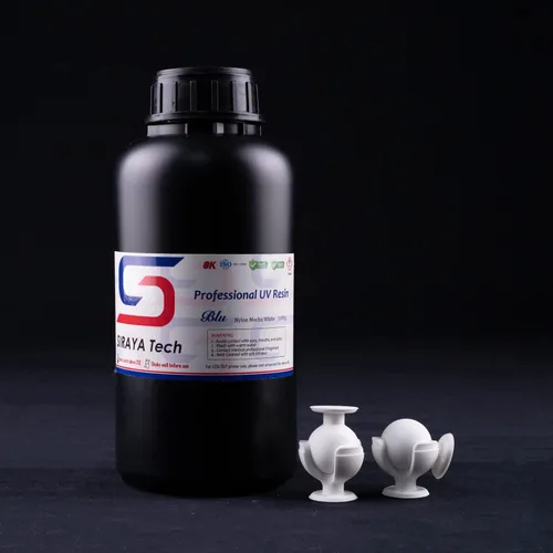 Miniatura 9 de Siraya Tech Blu 3D Printer Resina Dura con Alta Dureza y Resolución Impresión 3D Fuerte y Precisa Resina de Secado UV Rápido 405nm para Impresora 3D