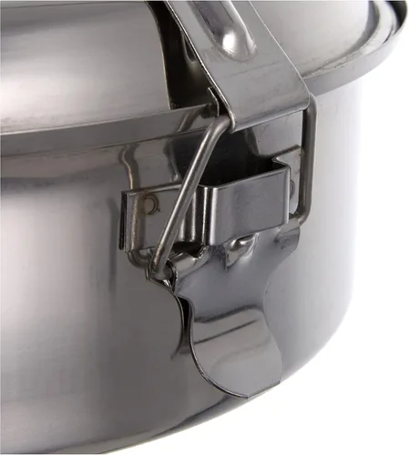 Miniatura 3 de Ilsa 5041 – Fiambrera Acero Inoxidable, Plata 7.9 in Plata Metálica