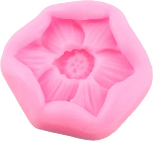 Miniatura 8 de ZiXiang Frangipani Plumeria - Molde de silicona floral de hibisco para fondant de flores de hibisco para decoración de cupcakes, decoración