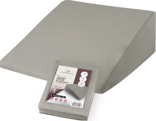 Miniatura 23 de CirclesHome Juego de 12 protectores de almohada estándar con cremallera, 100% algodón, transpirables, protegen las almohadas de la suciedad, el 1