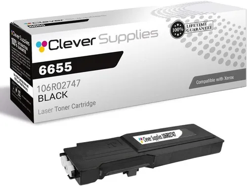 Miniatura 107 de CS compatible Xerox Phaser 6510/WorkCentre 6515 (106r03480) 2 cartuchos de tóner negro para Phaser 6510, WorkCentre 6515 2 negro