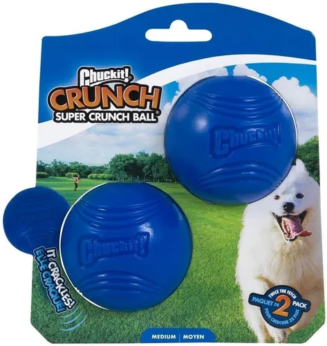 Miniatura 8 de Chuckit! Crunch Ball - Juguete para perro, mediano para todos los tamaños de raza