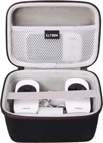 Miniatura 10 de L LTGEM Funda de viaje para monitor de bebé HelloBaby/Infant Optics DXR-8 PRO/Infant Optics DXR-8 / iFamily Baby Monitor - Bolsa de almacenamiento