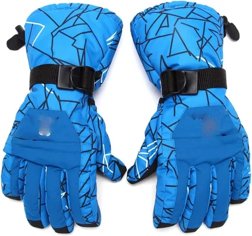 KFJBX - Guantes de esquí de invierno para hombre, para invierno, nieve, esquí, ciclismo, deportes al aire libre, térmicos