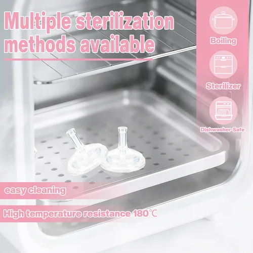 Miniatura 8 de Boquillas para biberones Philips Avent anticólicos para bebés, pezones de silicona suave de grado alimenticio, [flujo variable]
