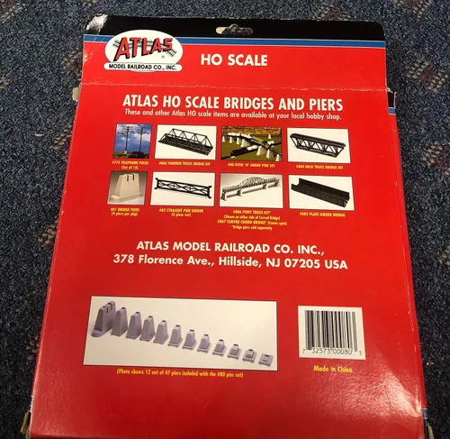 Miniatura 3 de Juego de muelles (juego de 47 piezas) HO Scale Atlas Trains