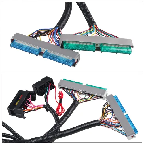 Miniatura 4 de WMPHE Arnés de cableado de motor profesional independiente con transmisión 4L60E Drive By Wire, con manual de guía de cableado, compatible