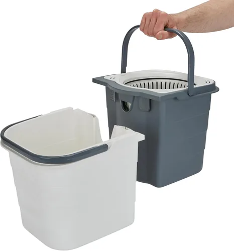 Miniatura 6 de Kitchen Details 360 Deluxe - Trapeador autoescurridizo con cubo desmontable