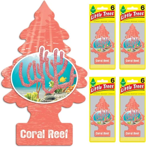 Miniatura 43 de LITTLE TREES Ambientador de coche Árbol de papel colgante para el hogar o el coche Fresco por la mañana Paquete de 3