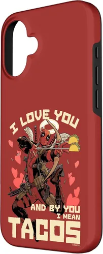Miniatura 73 de Marvel Deadpool I Love You and by You I Mean Tacos - Carcasa para iPhone 17