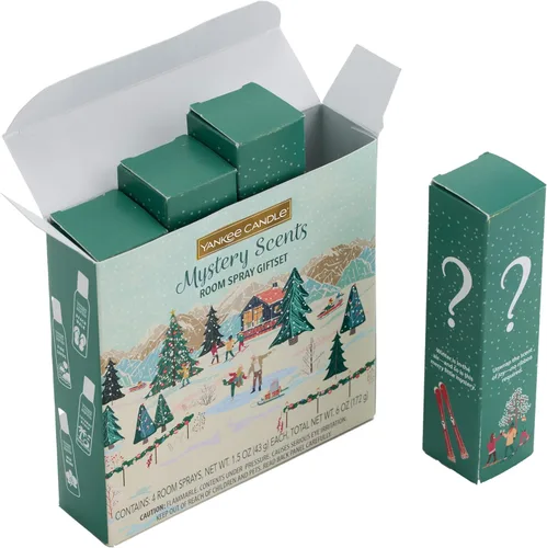 Miniatura 10 de Yankee Candle Ambientador concentrado en aerosol, eliminador de olores para el hogar, baño, corona de otoño, 1.5 onzas (paquete de 3)