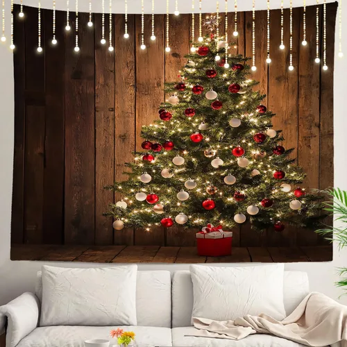 Miniatura 71 de Shrahala Tapiz de pared cristiano con palabras blancas, palabras de Navidad, escuela, Jesús, Biblia, adoración de la Biblia, tapiz grande