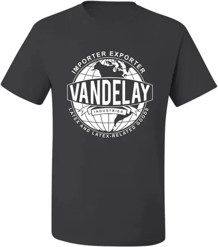 Miniatura 3 de Wild Bobby Vandelay Industries Camisa de Látex Productos Relacionados con el Pop Culture Camiseta de Hombre